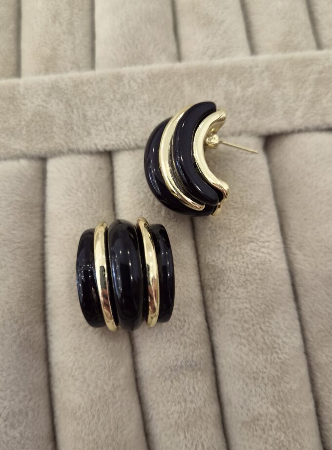 Vintage Ribbon Küpe